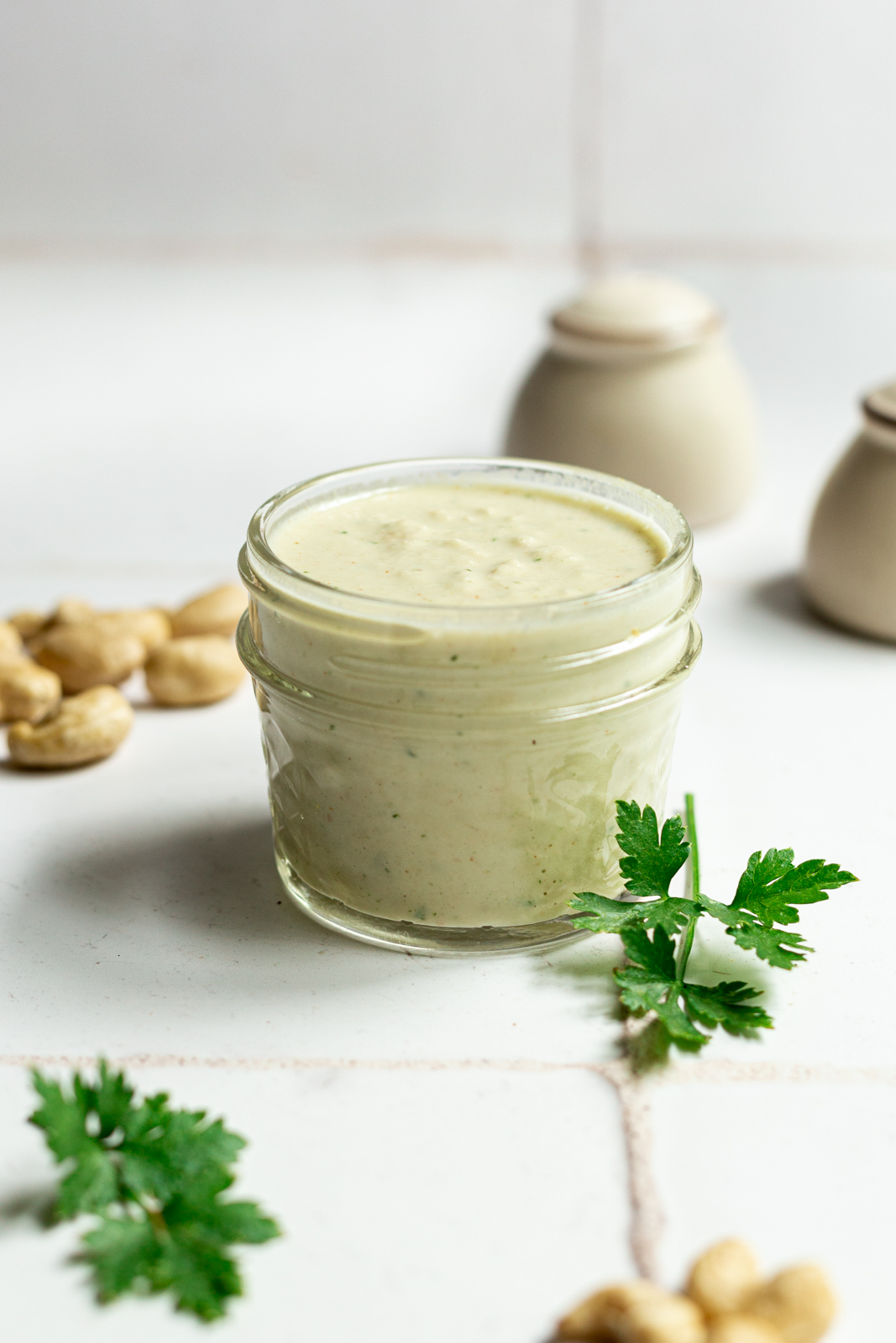 Vegan Garlic Parsley Aioli